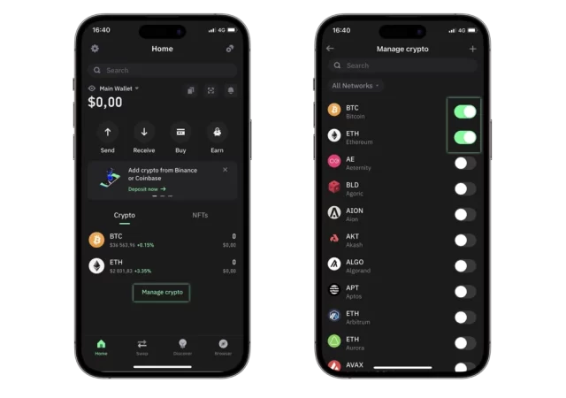 Držanje kriptovaluta u telefonu – aplikacija hot wallet novčanik Držanje kriptovaluta u telefonu - aplikacija hot wallet novčanik